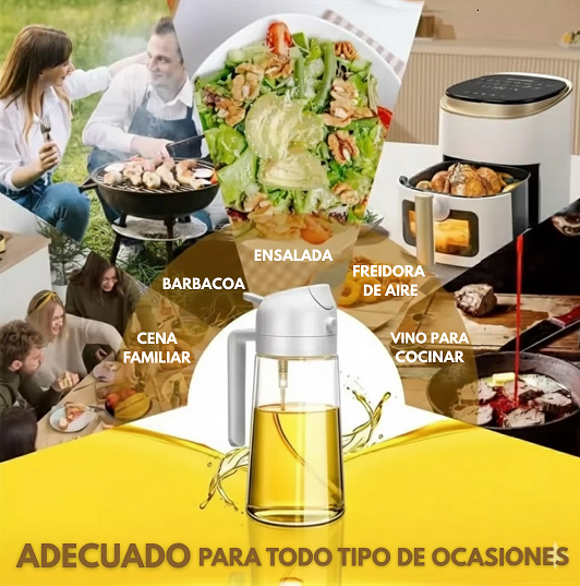 Dispersor y vertedor de aceite 470ml