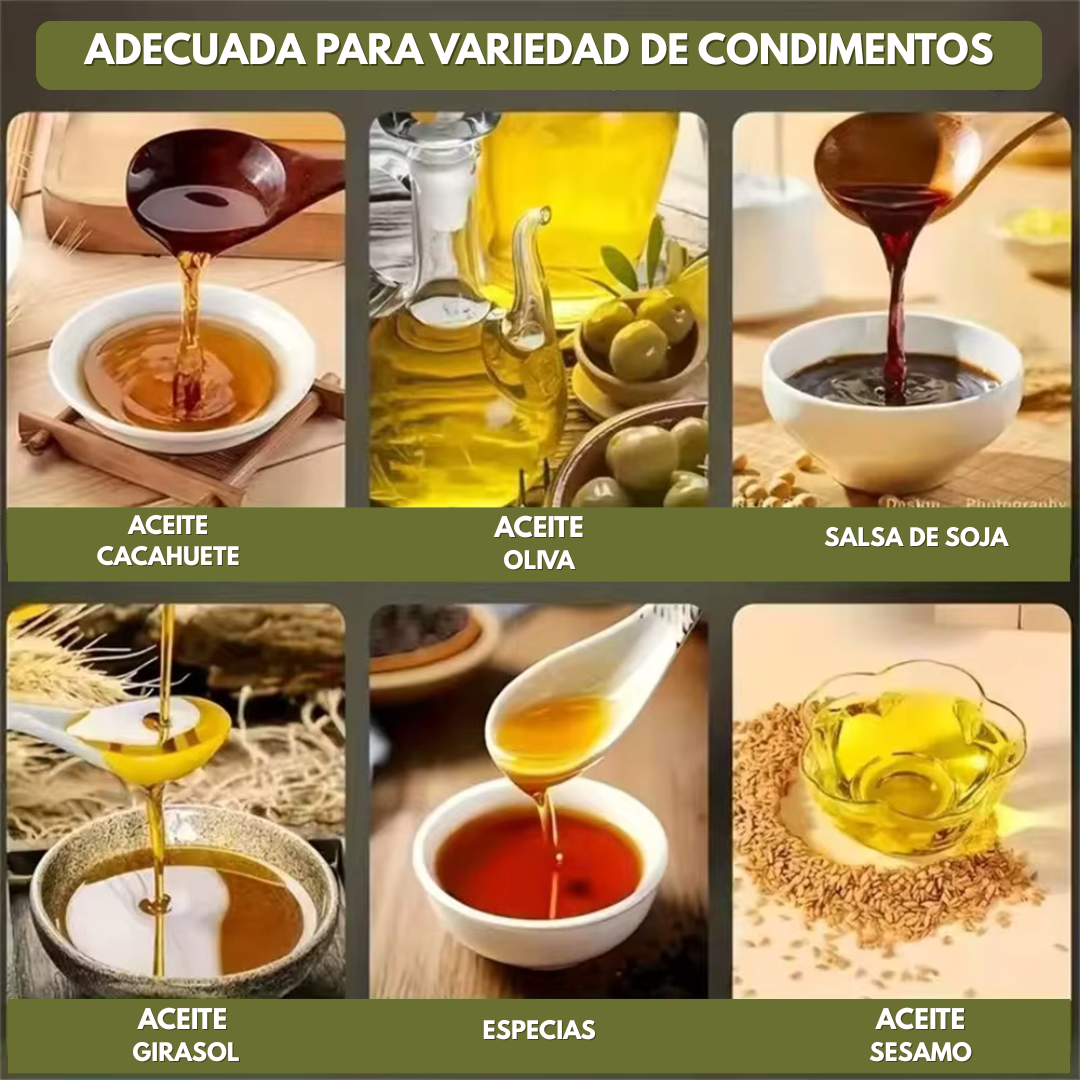 Dispersor y vertedor de aceite 470ml